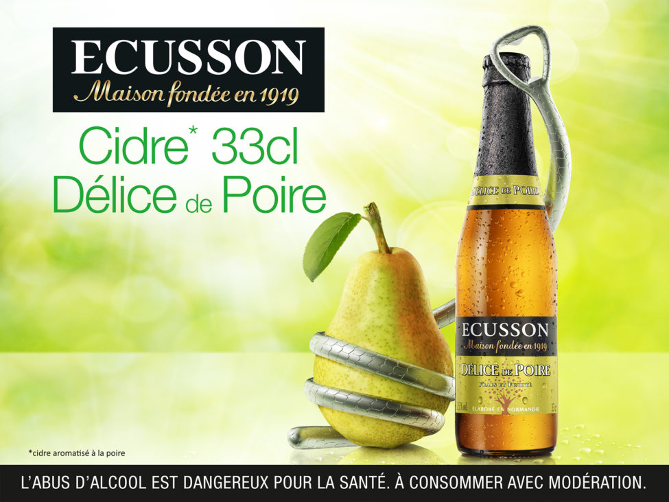 Ecusson cidre de poire