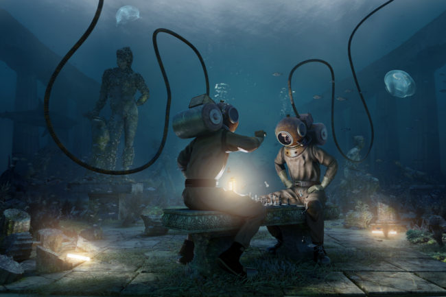 Les joueurs d'échecs - Timothée Vigouroux